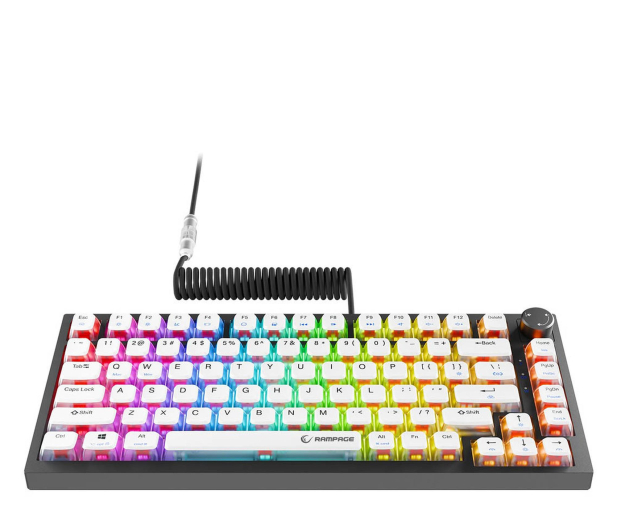 Rampage Zenith Pro magnetyczna, 8000Hz, Hall Effect, RGB, Gateron KS - 1519434 - zdjęcie 3
